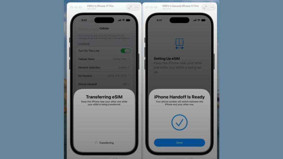 IOS 27: Zwei iPhones mit einer einzigen Telefonnummer bald möglich